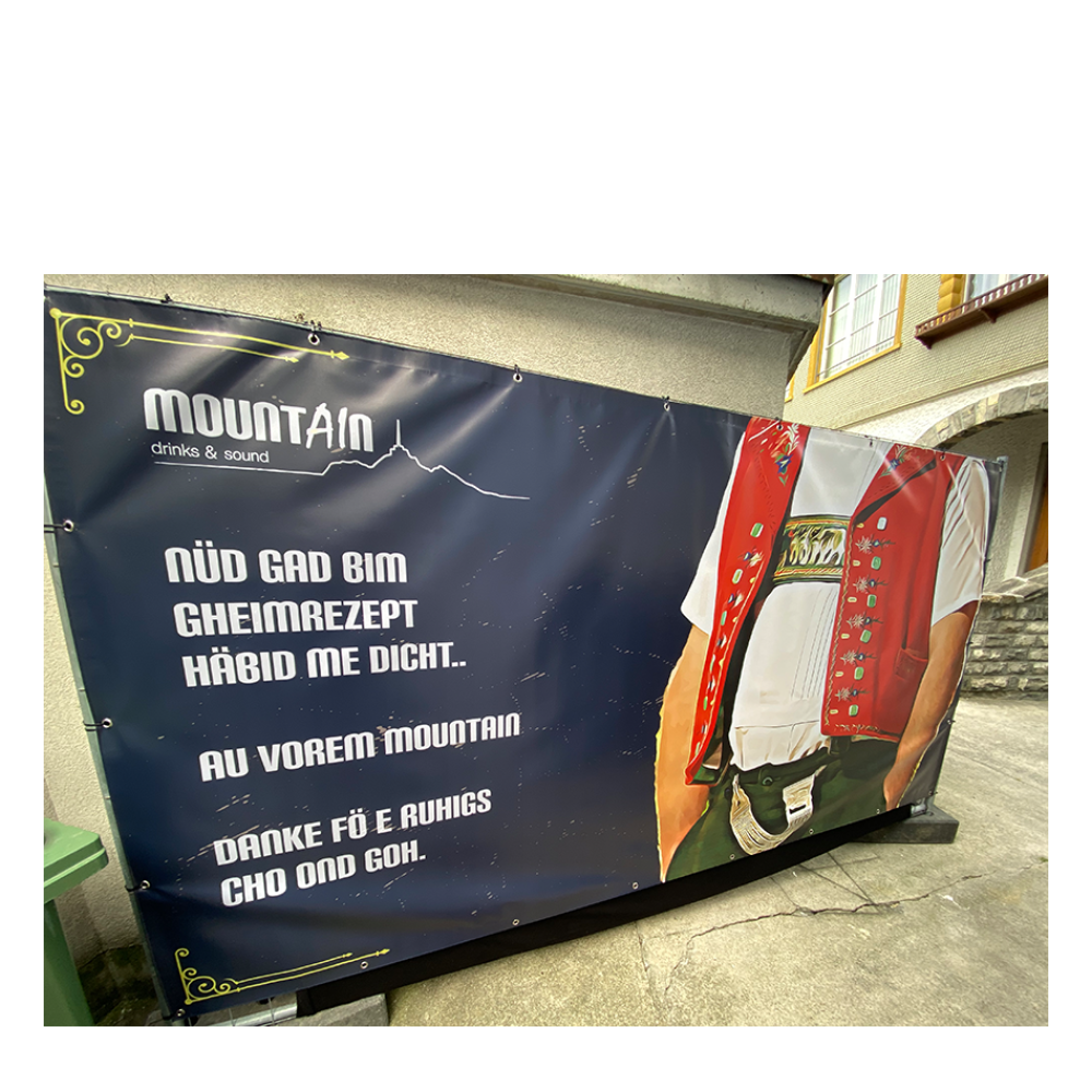 Drucksachen Lärmschutz, Mountain Appenzell