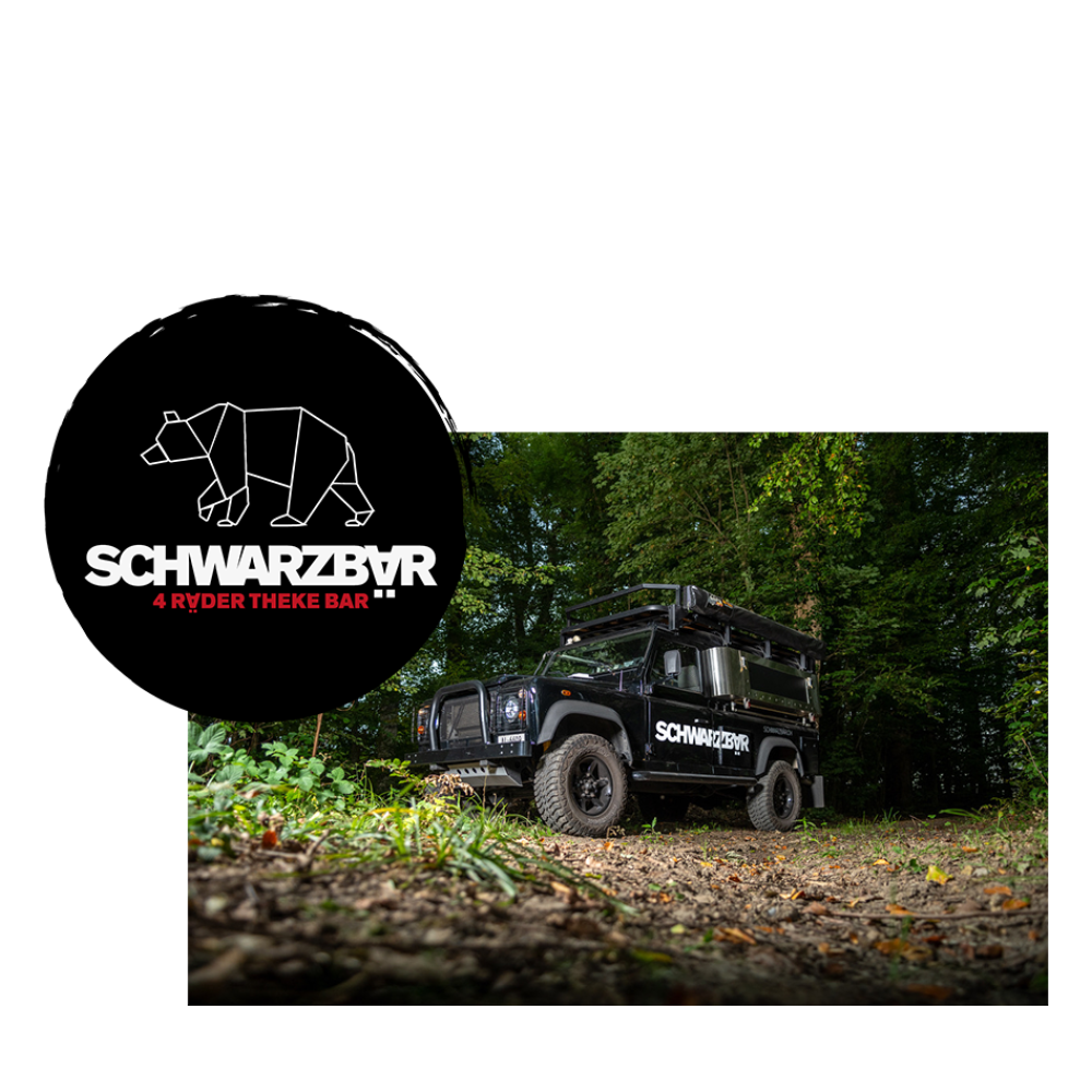 schwarzbär – Gestaltung der fahrbaren Bar