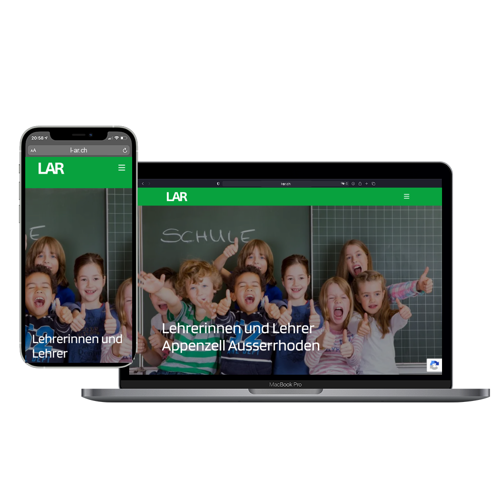 Lehrerverband AR – Webdesign